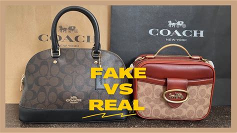 real coach vs fake|check authenticity of coach bag.